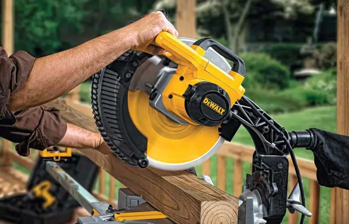 dewalt dw715 compound miter saw