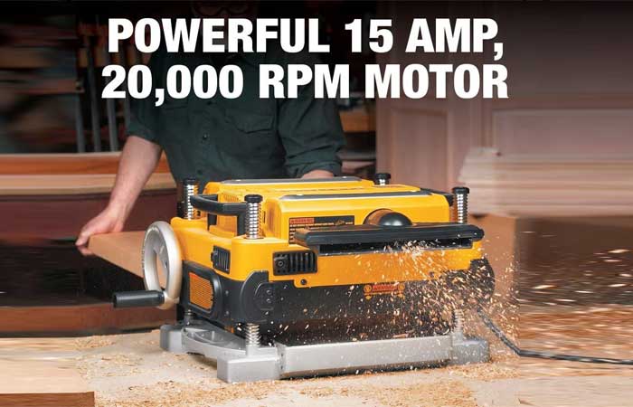 Thickness Planer Reviews: DEWALT DW735X Two Speed 13-Inch