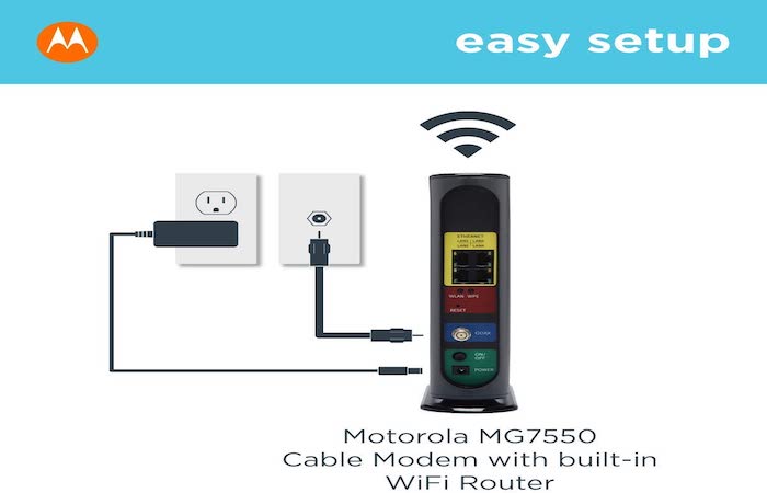 Motorola MG7550 Cable Modem Plus AC1900 Wi-Fi Gigabit Router Review