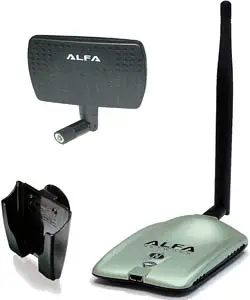 Alfa AWUS036NH High Gain USB Wireless G/N Long-Range WiFi